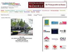 Tablet Screenshot of hamm-mitte.de